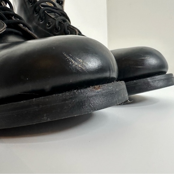 Vintage Biltrite black leather Military Boots - Picture 2 of 11